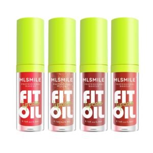 MLSMILE Tinted Lip Oil Set - 4 Colors